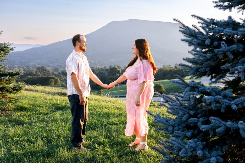 Hospital Hill Engagement Session, Pembroke, VA 