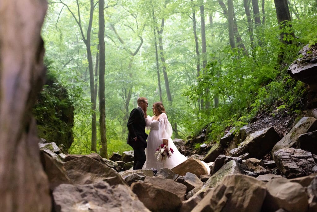 Sparta, TN Waterfall Adventure Elopement